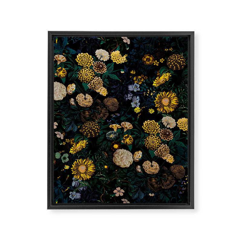 EXOTIC GARDEN - NIGHT II Framed Canvas Print Gallery Image 6