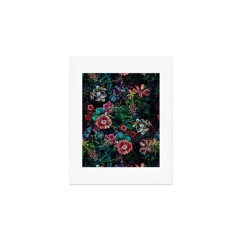 EXOTIC GARDEN - NIGHT IX Art Print Gallery Image 1