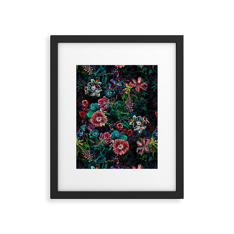 EXOTIC GARDEN - NIGHT IX Framed Art Print Gallery Image 5