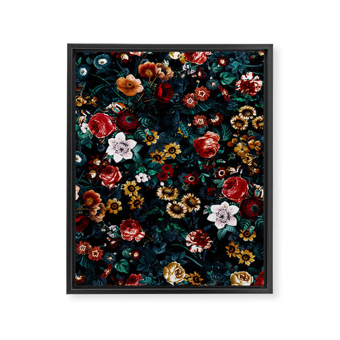 EXOTIC GARDEN - NIGHT VI Framed Canvas Print Gallery Image 1