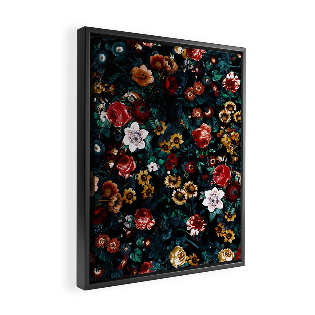 EXOTIC GARDEN - NIGHT VI Framed Canvas Print Gallery Image 2