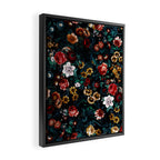 EXOTIC GARDEN - NIGHT VI Framed Canvas Print Gallery Image 2