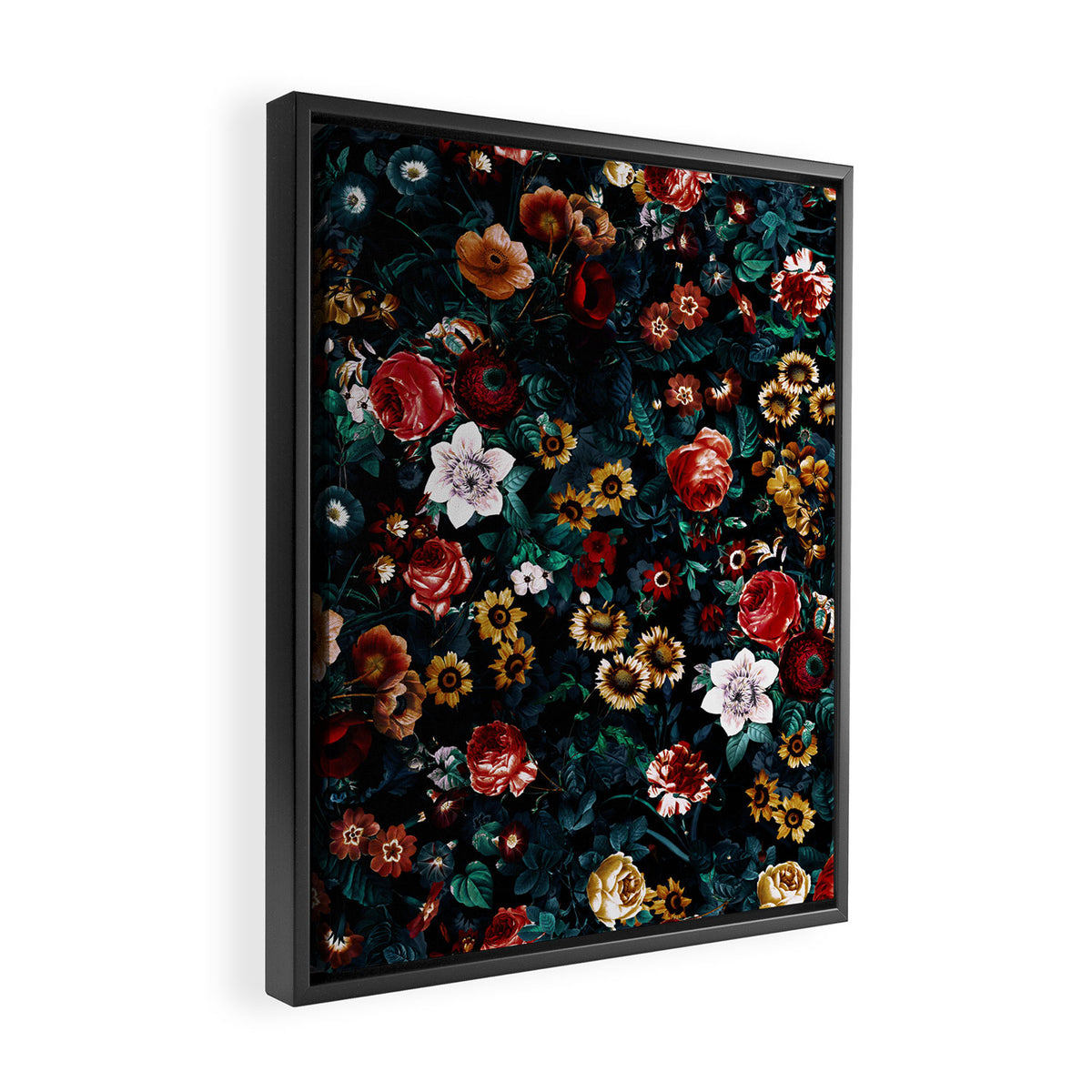 EXOTIC GARDEN - NIGHT VI Framed Canvas Print Gallery Image 2