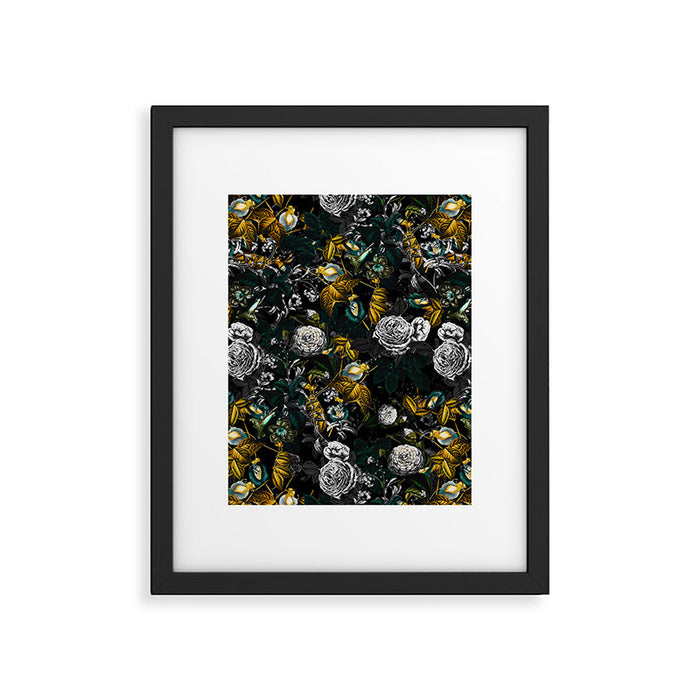 EXOTIC GARDEN - NIGHT Framed Art Print Gallery Image 1