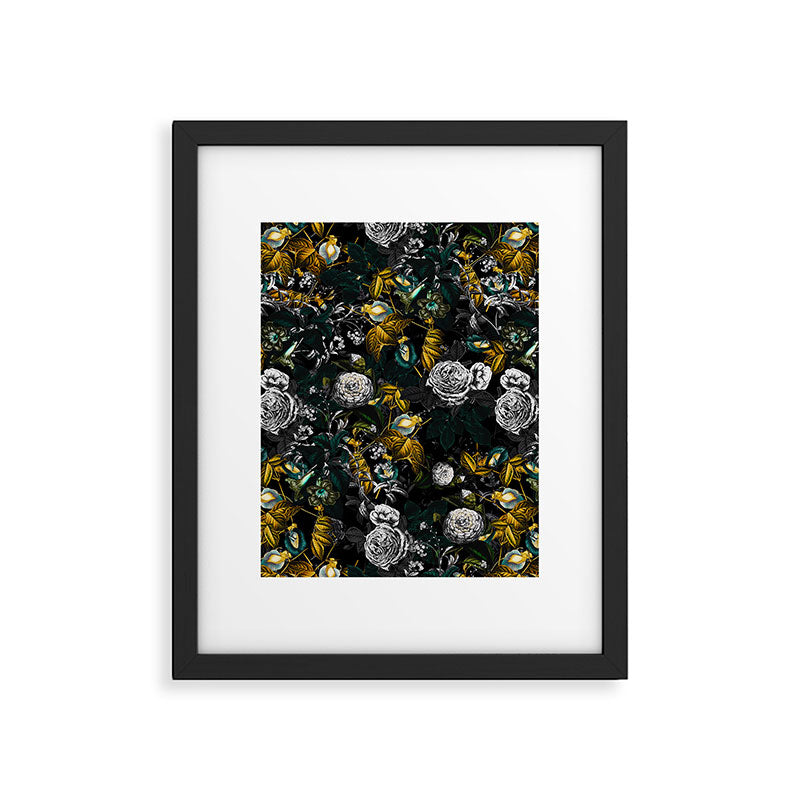 EXOTIC GARDEN - NIGHT Framed Art Print Gallery Image 5