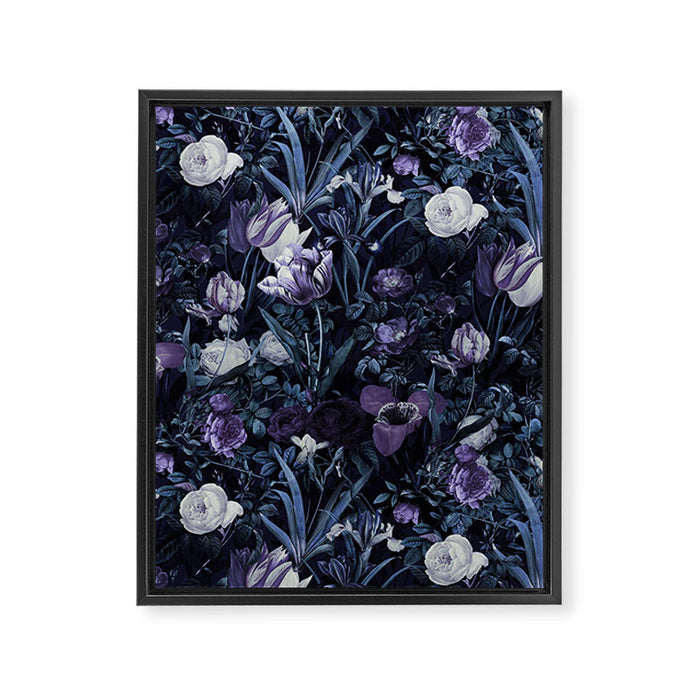 EXOTIC GARDEN - NIGHT XII Framed Canvas Print Gallery Image 1
