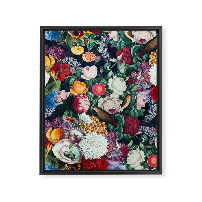 EXOTIC GARDEN - NIGHT XIII Framed Canvas Print Gallery Image 1