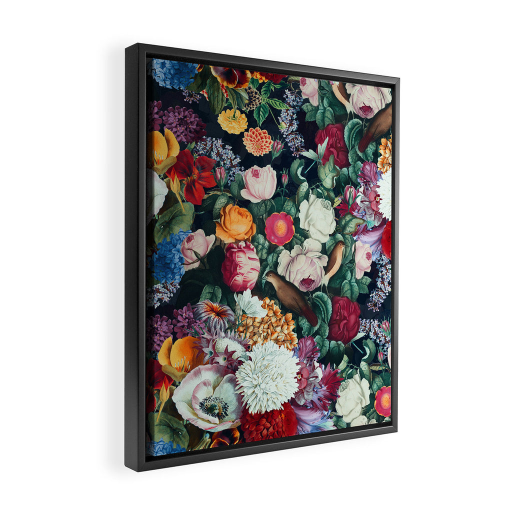 EXOTIC GARDEN - NIGHT XIII Framed Canvas Print Gallery Image 2
