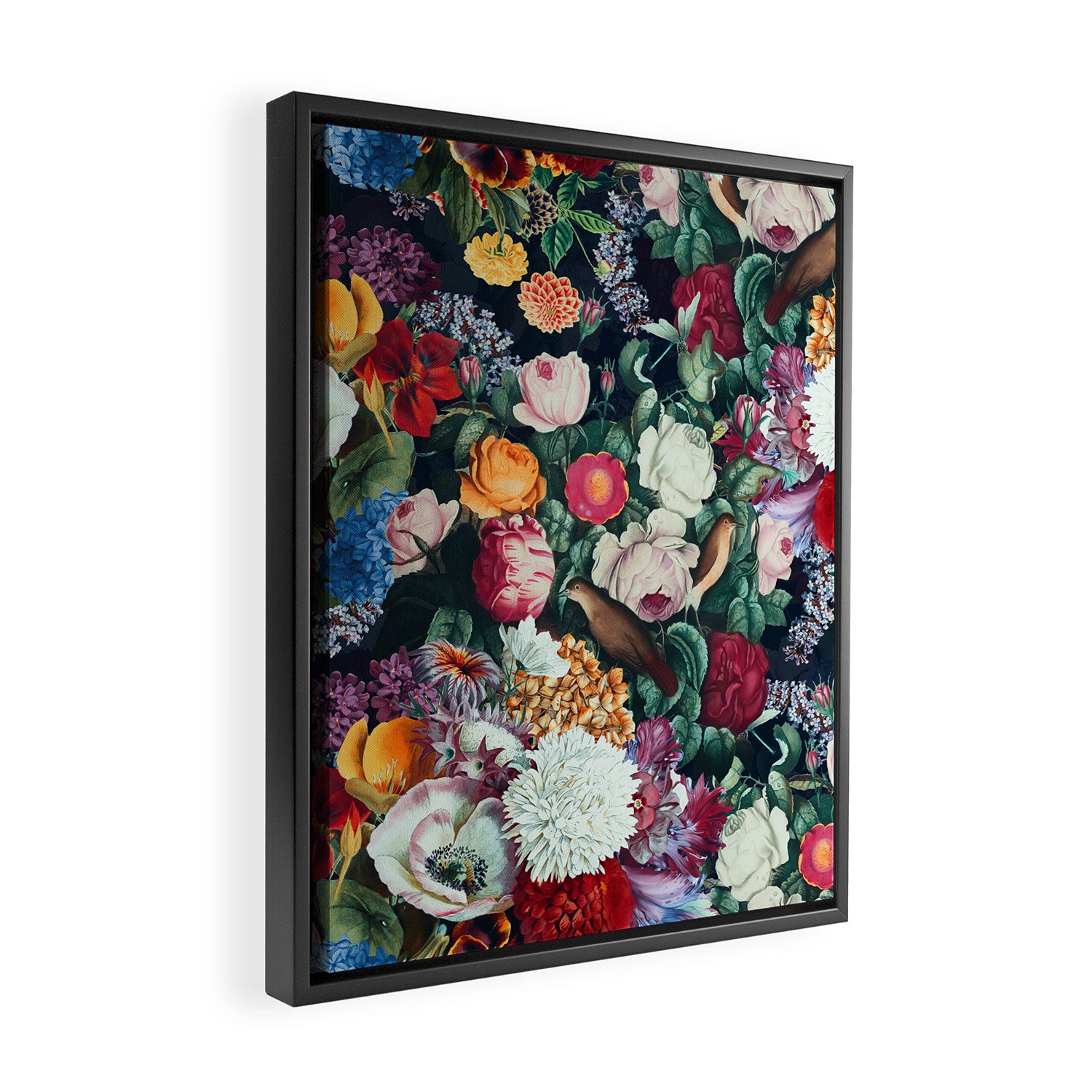 EXOTIC GARDEN - NIGHT XIII Framed Canvas Print Gallery Image 2