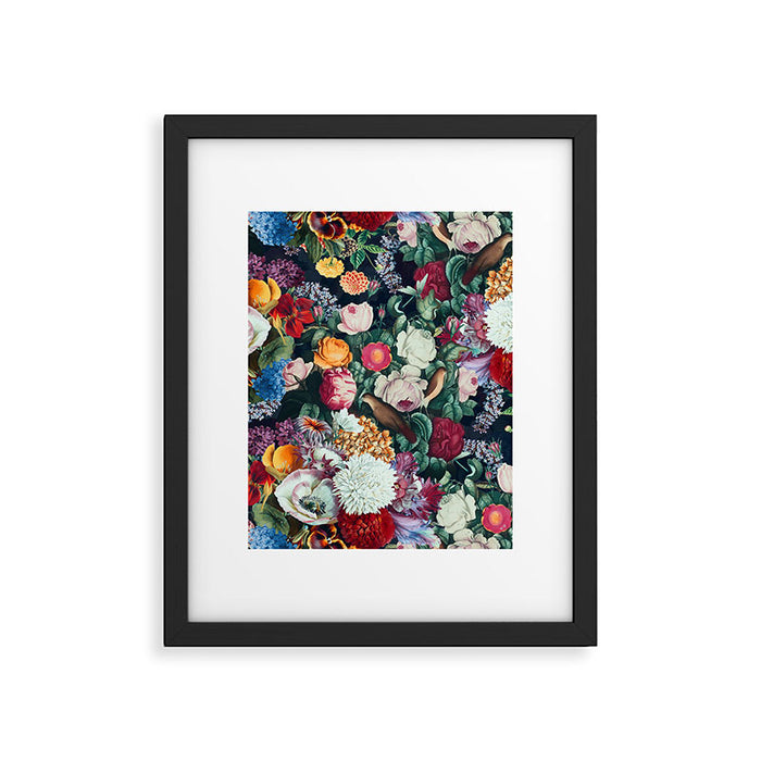 EXOTIC GARDEN - NIGHT XIII Framed Art Print Gallery Image 1