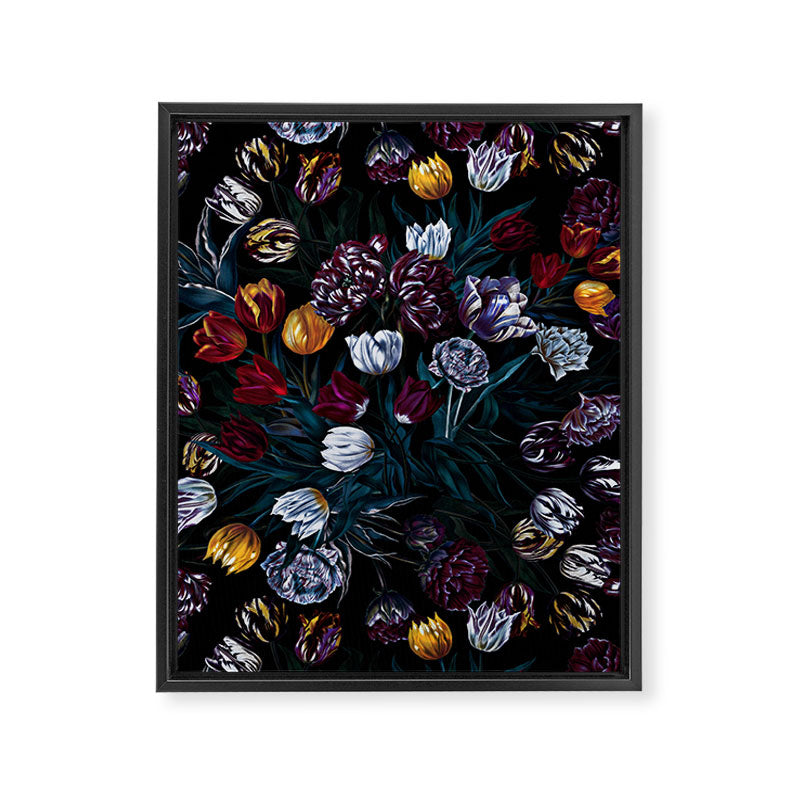 EXOTIC GARDEN - NIGHT XIV Framed Canvas Print Gallery Image 6