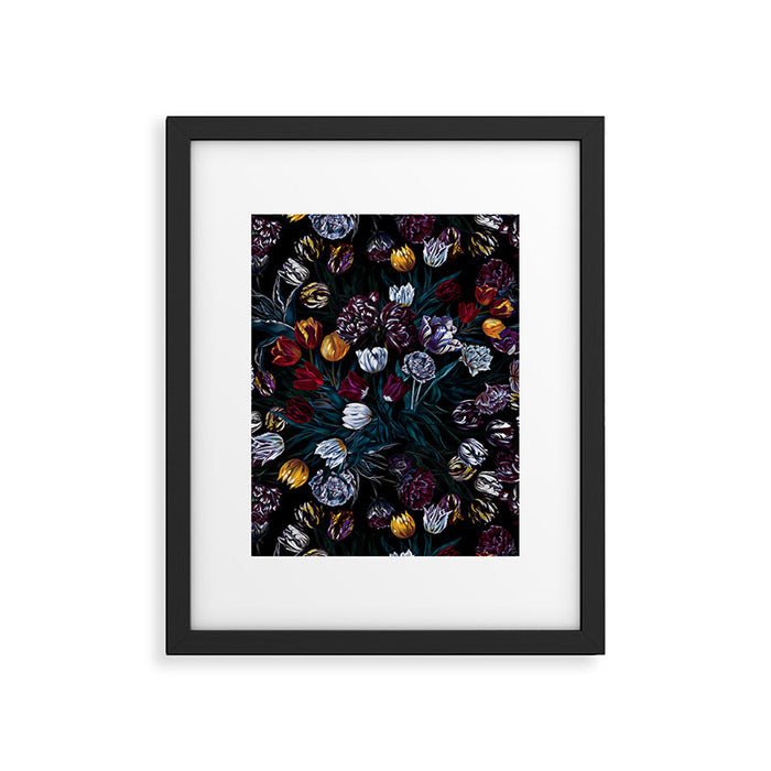 EXOTIC GARDEN - NIGHT XIV Framed Art Print Gallery Image 1