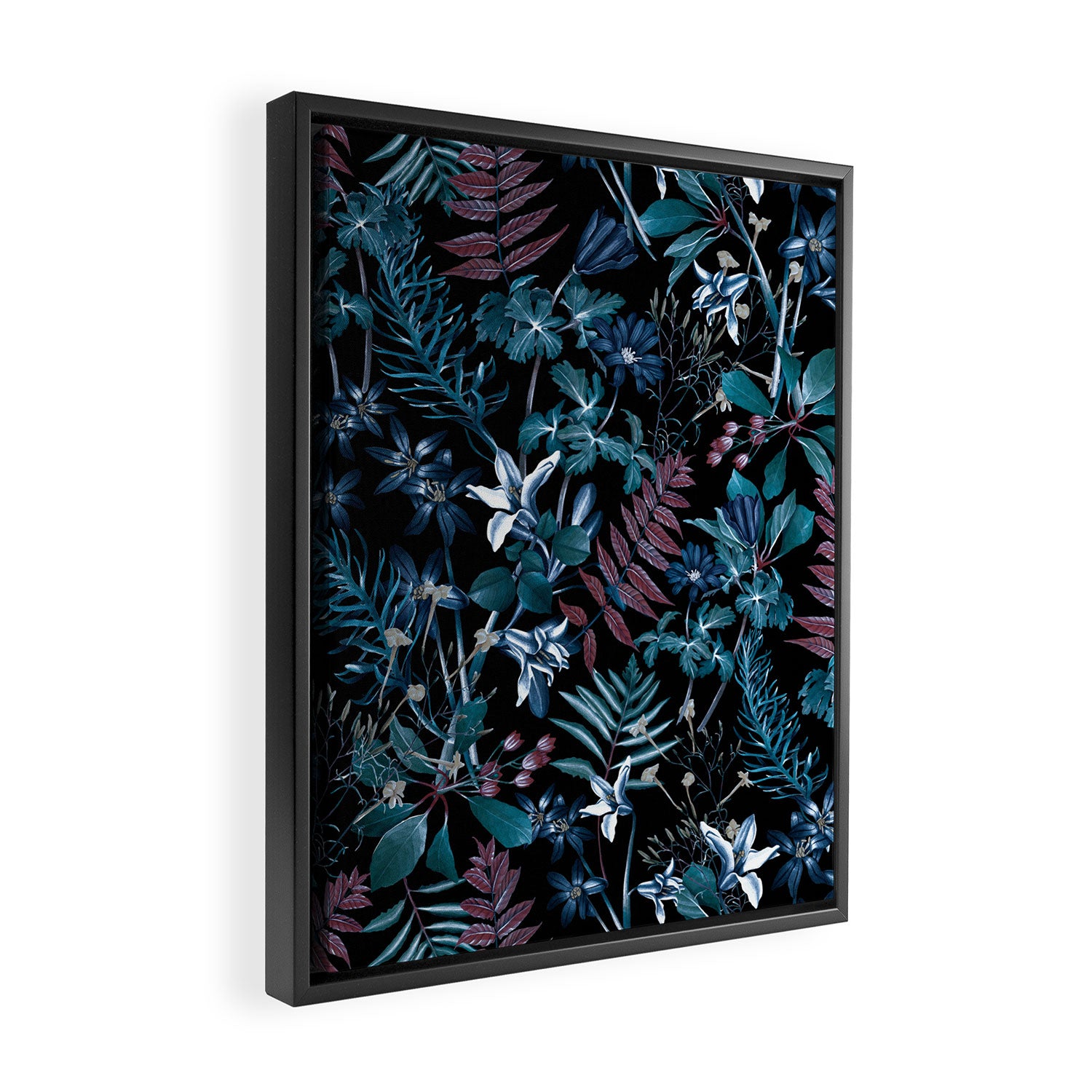 EXOTIC GARDEN - NIGHT XIV Framed Canvas Print Gallery Image 2