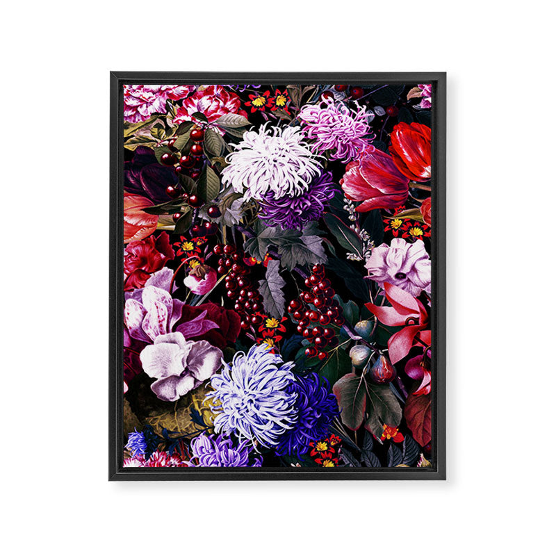 EXOTIC GARDEN - NIGHT XIX Framed Canvas Print Gallery Image 6