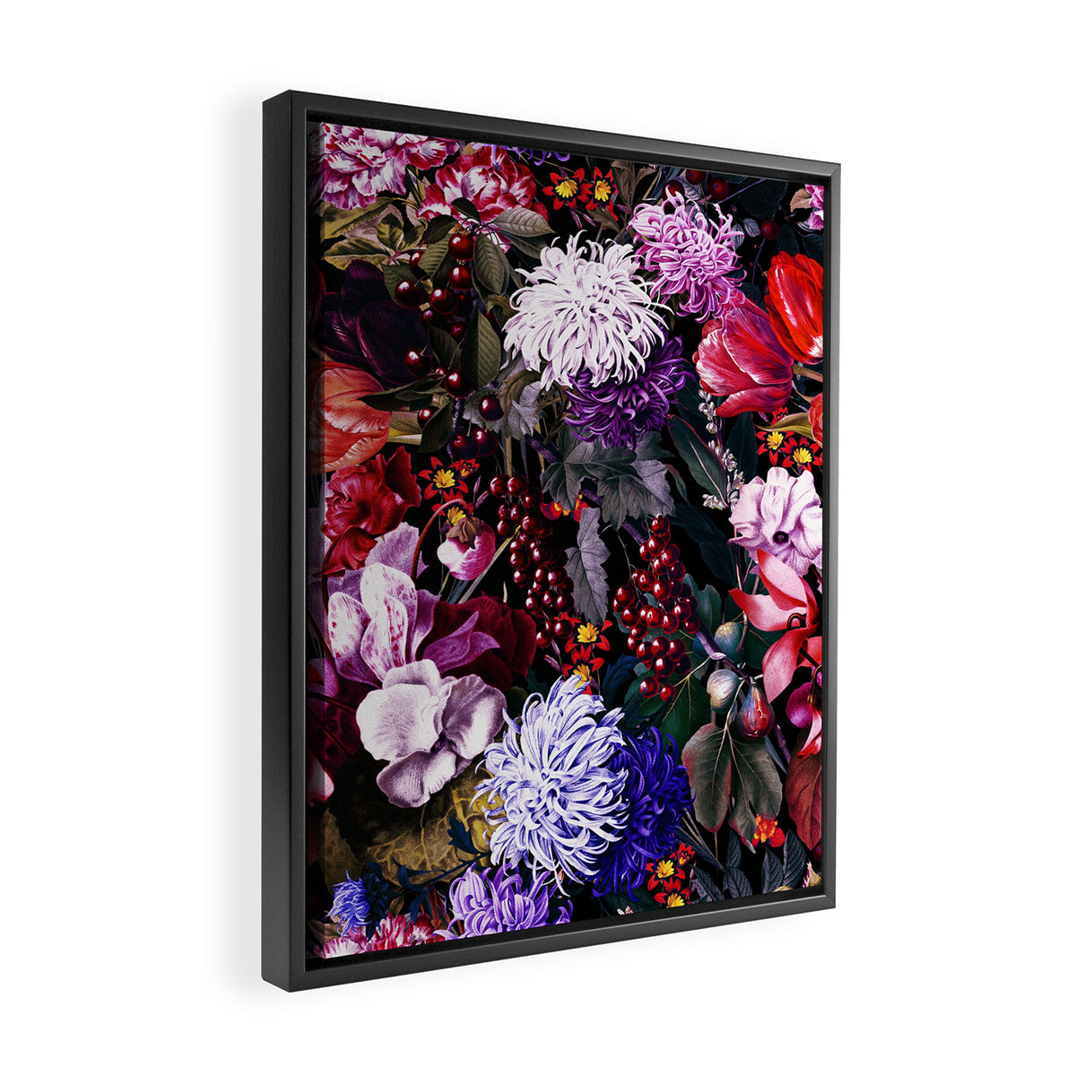 EXOTIC GARDEN - NIGHT XIX Framed Canvas Print Gallery Image 2