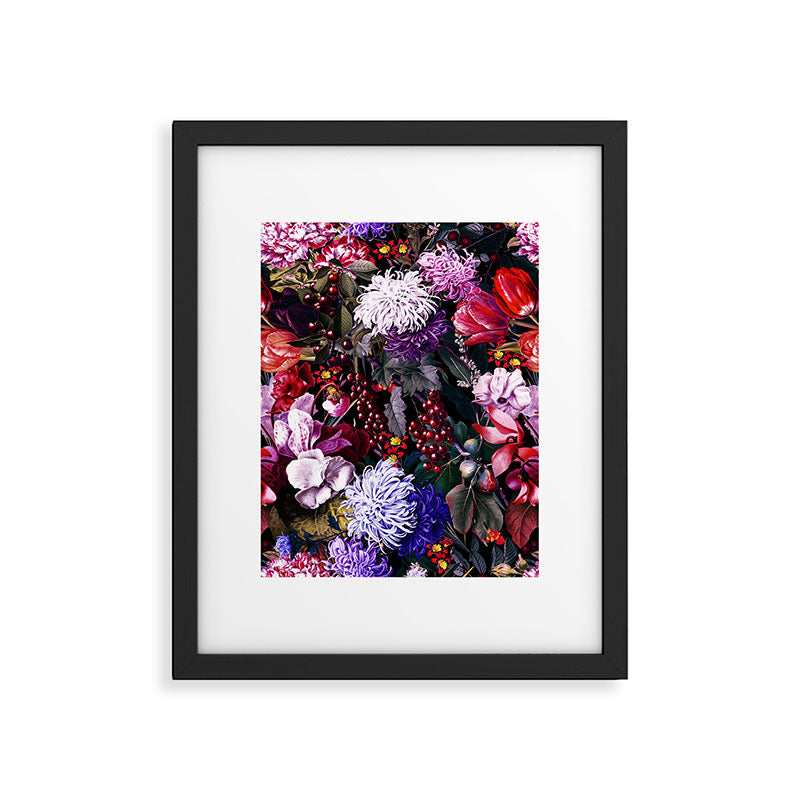 EXOTIC GARDEN - NIGHT XIX Framed Art Print Gallery Image 5