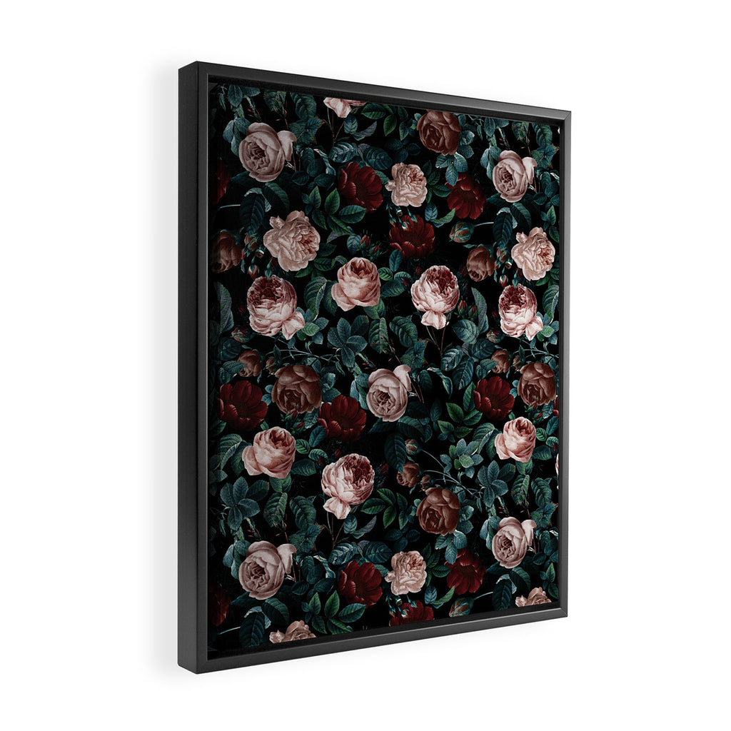 EXOTIC GARDEN - NIGHT XV Framed Canvas Print Gallery Image 2