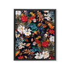 EXOTIC GARDEN - NIGHT XXII Framed Canvas Print Gallery Image 6