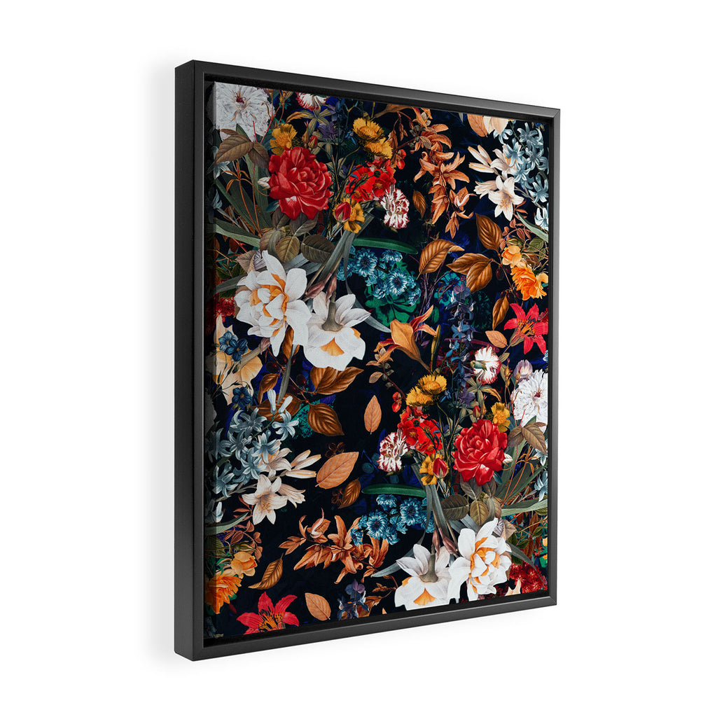 EXOTIC GARDEN - NIGHT XXII Framed Canvas Print Gallery Image 2