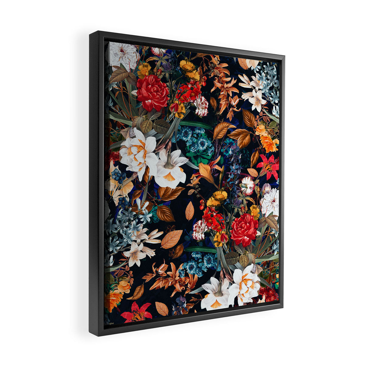 EXOTIC GARDEN - NIGHT XXII Framed Canvas Print Gallery Image 2