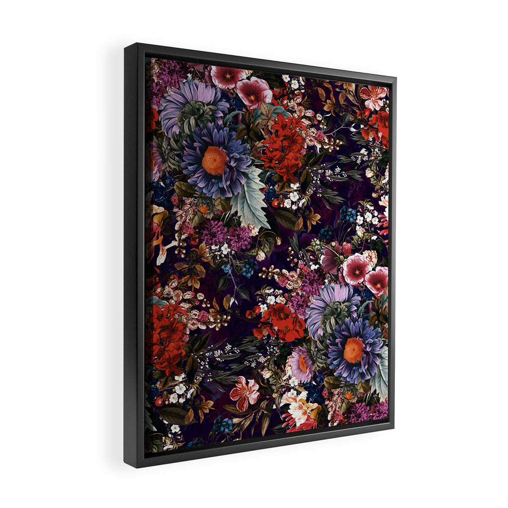 EXOTIC GARDEN - NIGHT XXIII Framed Canvas Print Gallery Image 2