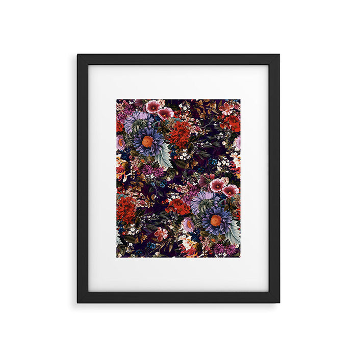 EXOTIC GARDEN - NIGHT XXIII Framed Art Print Gallery Image 1