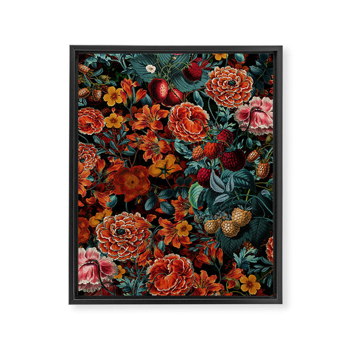 EXOTIC GARDEN - NIGHT XXIV Framed Canvas Print Gallery Image 1