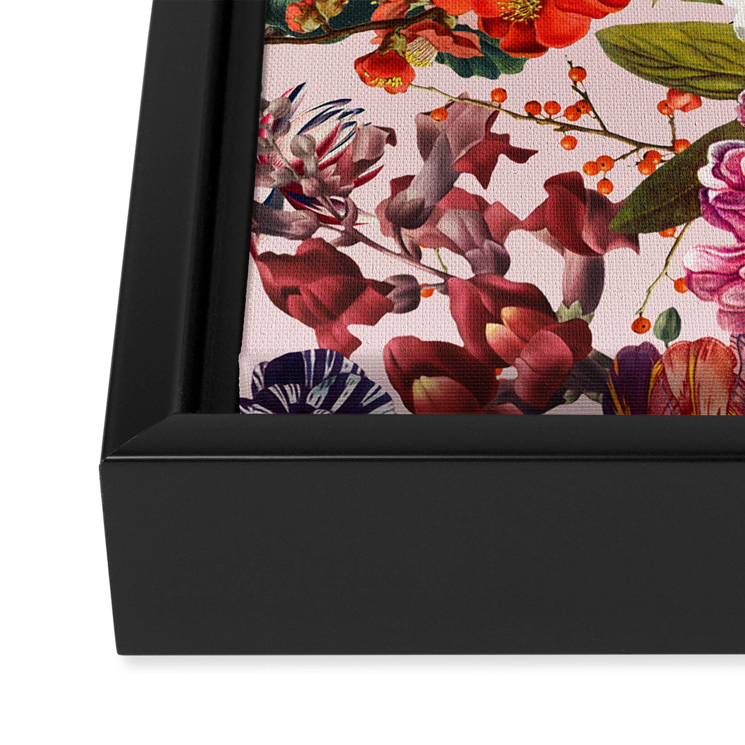 Exotic Garden - Summer Framed Canvas Print Gallery Image 3