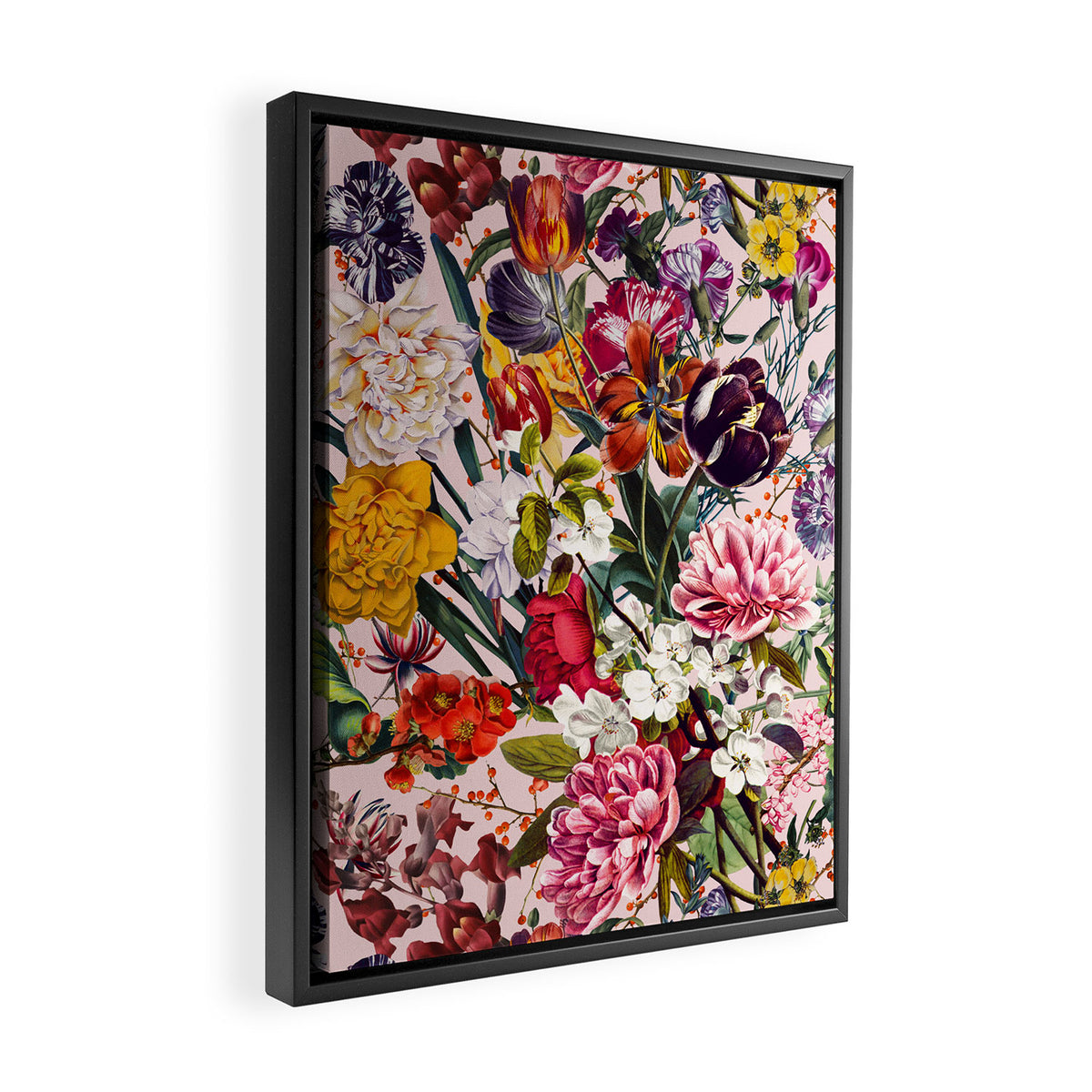 Exotic Garden - Summer Framed Canvas Print Gallery Image 2