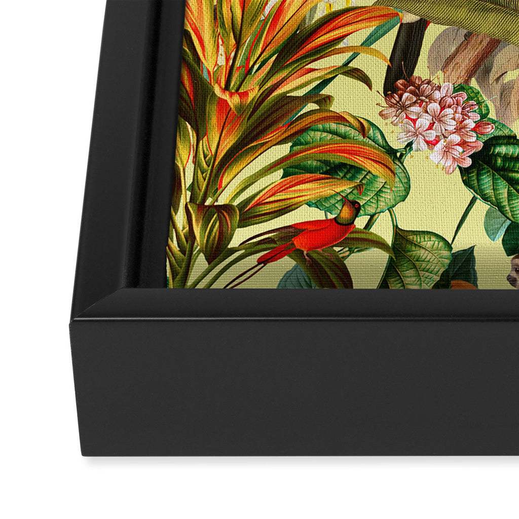 Exotic Jungle II Framed Canvas Print Gallery Image 3