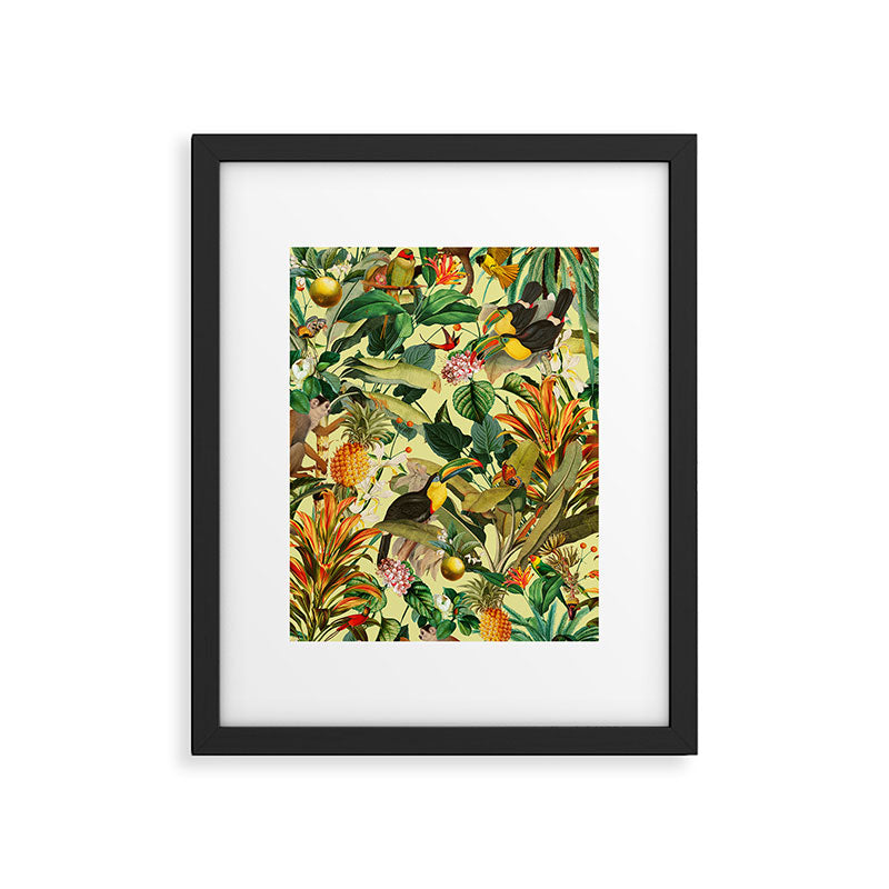 Exotic Jungle II Framed Art Print Gallery Image 5