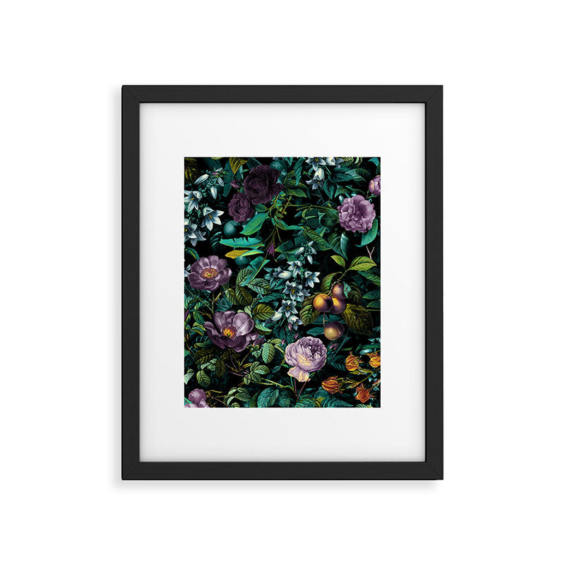 Exotic Jungle - Night Framed Art Print Gallery Image 6