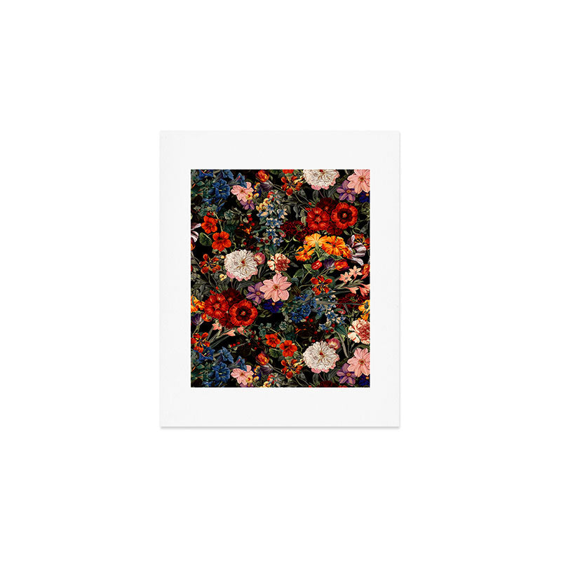 Exotic Night Garden Art Print Gallery Image 1