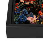 Exotic Night Garden Framed Canvas Print Gallery Image 3