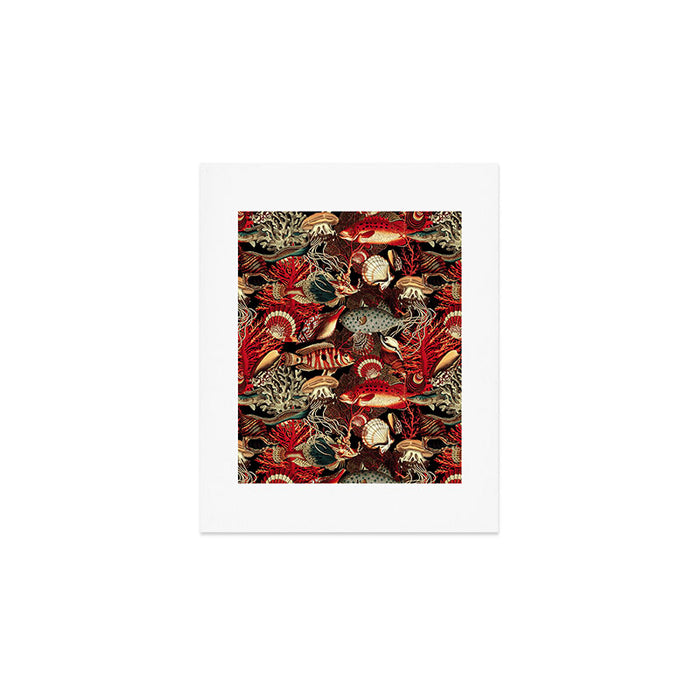Fish and Corals Art Print Gallery Image 1