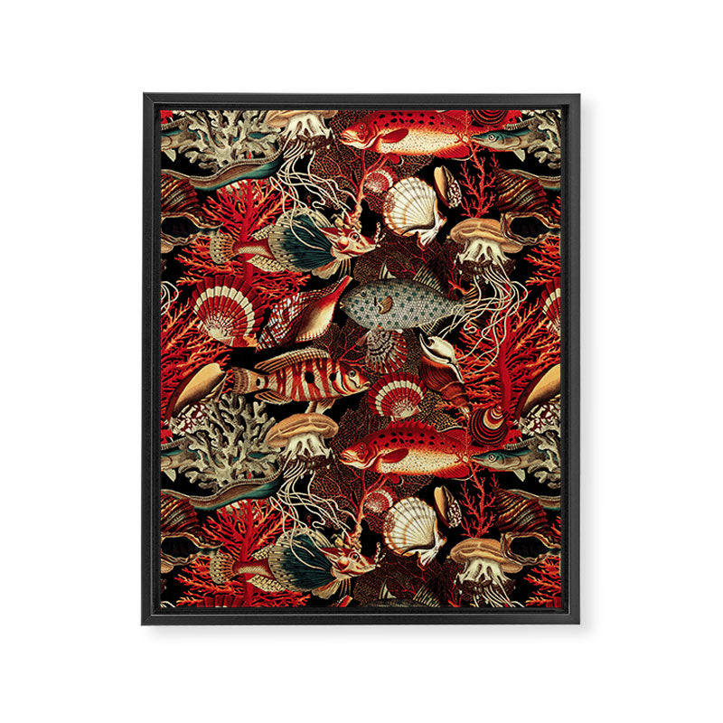 Fish and Corals Framed Canvas Print Gallery Image 8
