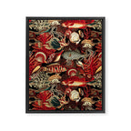 Fish and Corals Framed Canvas Print Gallery Image 8