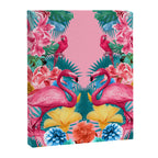 Flamingo and Tropical garden Canvas Print Gallery Image 6