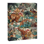 Floral and Animals Pattern IV Canvas Print Gallery Image 6