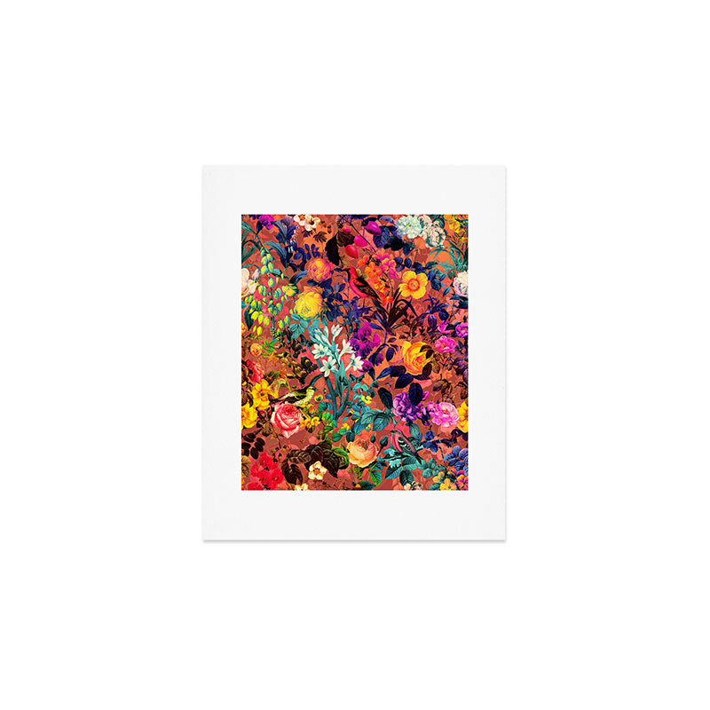 Floral and Birds II Art Print Gallery Image 1