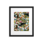 FLORAL AND BIRDS VI Framed Art Print Gallery Image 5