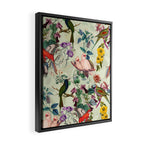 Floral and Birds VIII Framed Canvas Print Gallery Image 2