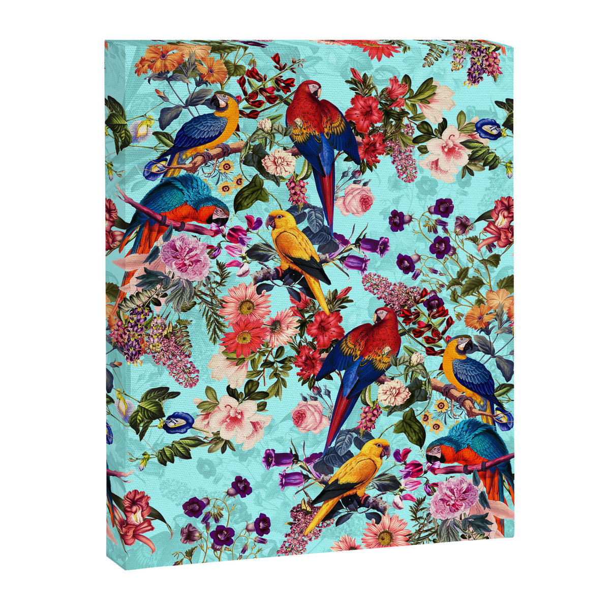 Floral and Birds XI Canvas Print Gallery Image 6