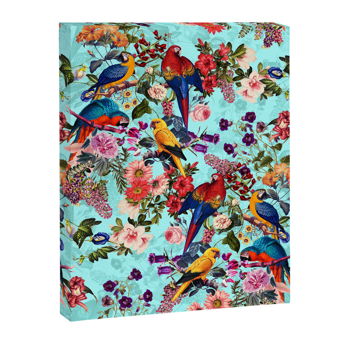 Floral and Birds XI Canvas Print Gallery Image 1