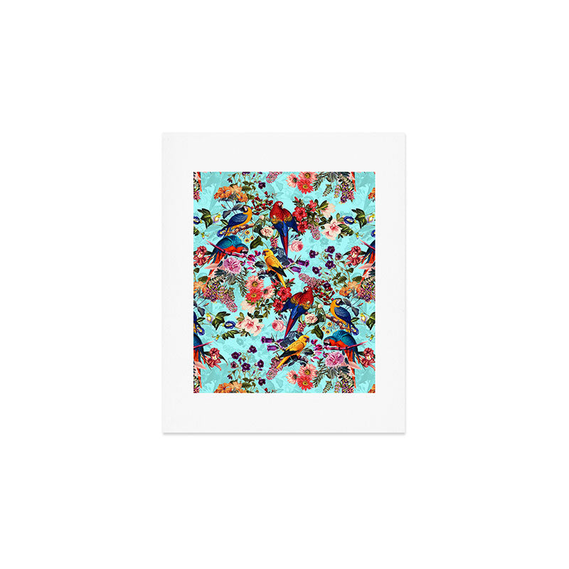 Floral and Birds XI Art Print Gallery Image 1