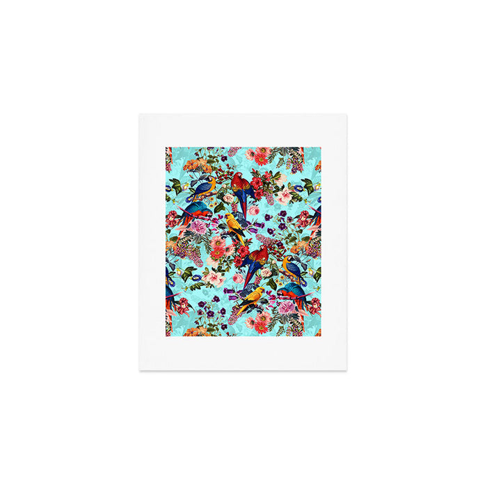 Floral and Birds XI Art Print Gallery Image 1