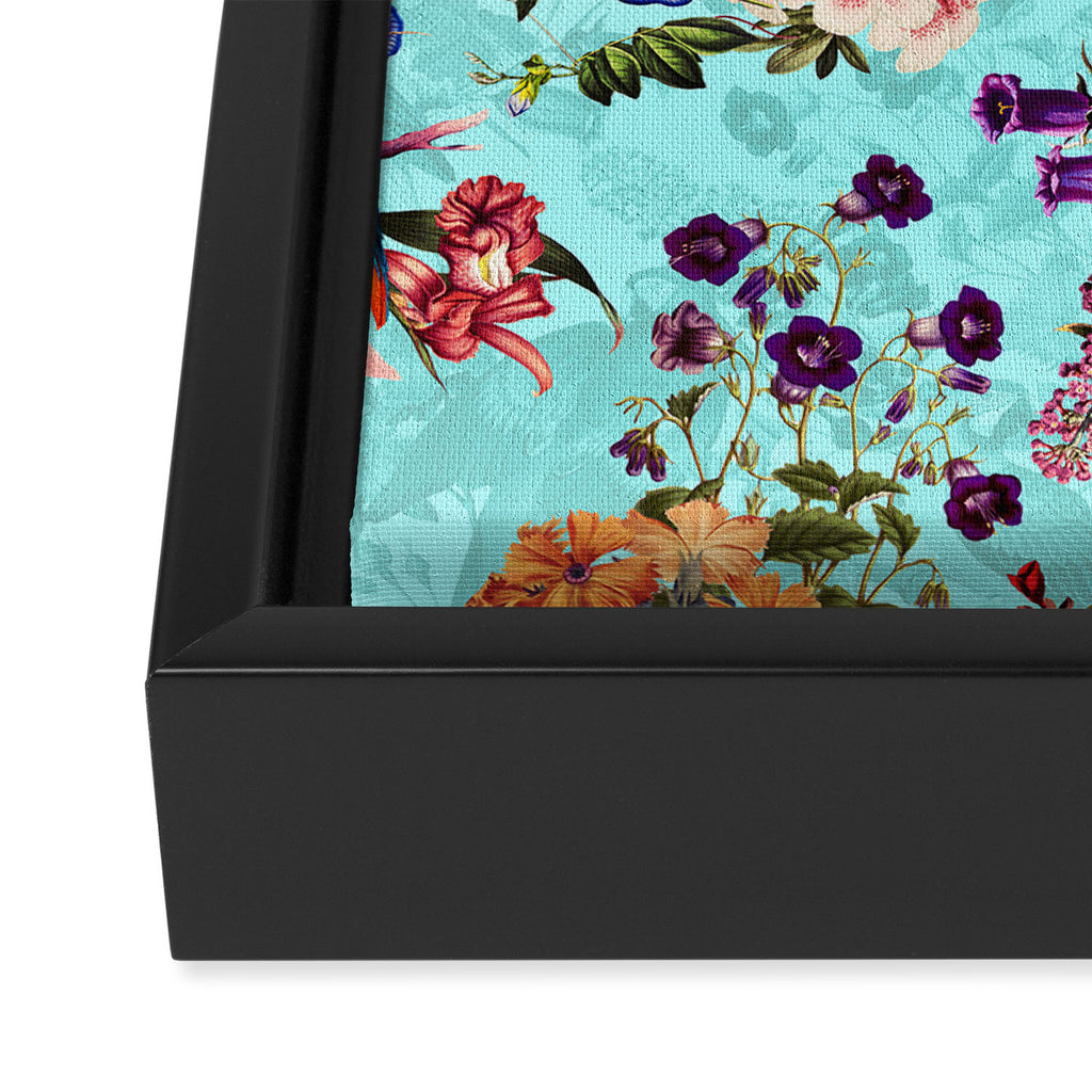 Floral and Birds XI Framed Canvas Print Gallery Image 3