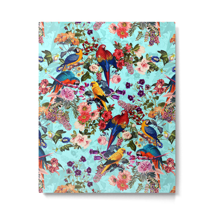 Floral and Birds XI Metal Print Gallery Image 1