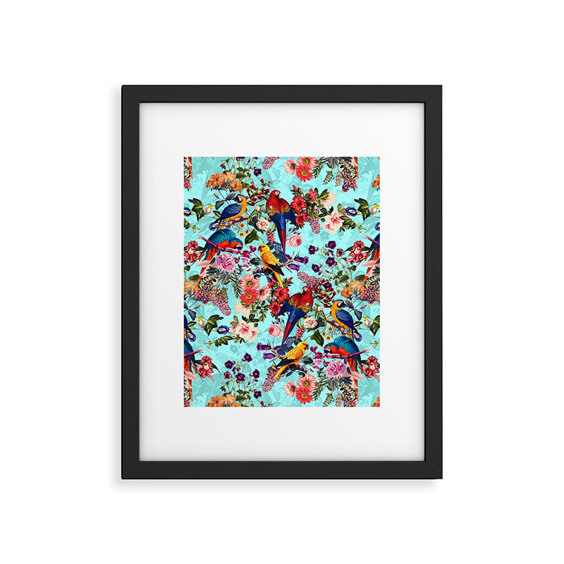 Floral and Birds XI Framed Art Print Gallery Image 5