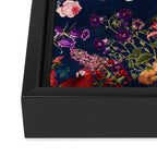 FLORAL AND BIRDS XII Framed Canvas Print Gallery Image 3